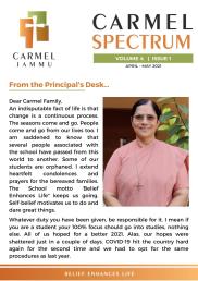 Carmel Spectrum-Newsletter - Vol 4 Issue 1