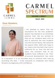 Carmel Spectrum-Newsletter - Vol 4 Issue 7