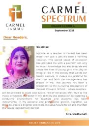 Carmel Spectrum-Newsletter - Vol 6 Issue 4