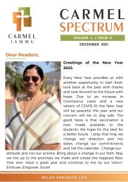 Carmel Spectrum-Newsletter - Vol 4 Issue 6