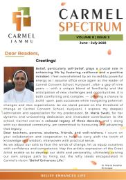 Carmel Spectrum VOL 8 ISSUE 2