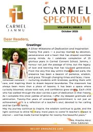 Carmel Spectrum VOL 8 ISSUE 4